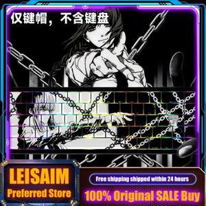 체인소 맨 애니메이션 커스텀 키캡 레제 마키마 테마 기계식 키보드 체리 PBT 측면 각인 PC 게이밍 선물