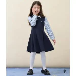 매장정품 빈폴 BEANPOLE KIDS 신학기 스쿨룩 피케 원피스 네이비 (BI6171G03R) BI6171G03R 617082