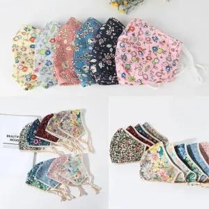 환절기 보건 천 마스크 재사용 원단 얼굴 가리개 면 소재