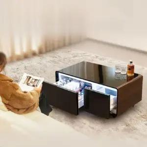 냉장고 스마트커피 테이블 탁자 가정용 음료 보관 거실 호텔
