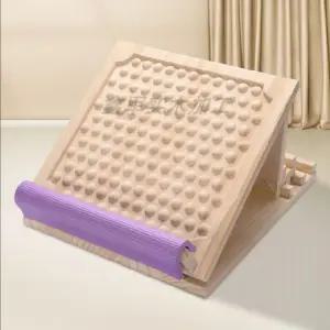 발바닥 나무 지압판 발 마사지 지압대 발지압판 자갈 발판 주방