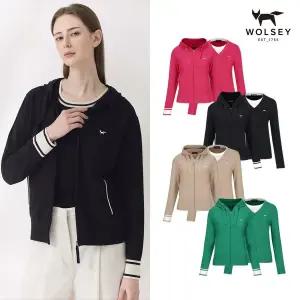 [26년최신상] 울시 여성 봄 후드 집업 니트 2종