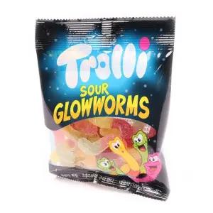 사우어 글로우웜즈/미니/젤리/글로우/웜즈/대용량/어린이/키즈/어린이집/유치원/간식
