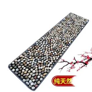 발지압판 매트 석 자갈 발매트 돌판 지압판 지름 로즈