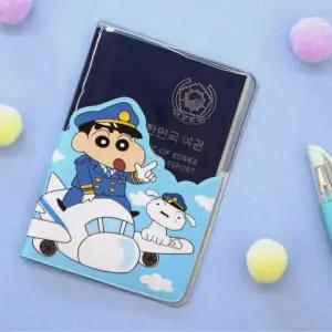 [셀러에이드]캐릭터 여권 케이스 귀여운 파우치 커플 지갑