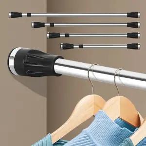 못없이커튼봉 원형압축봉 커튼설치 압축고정 무타공 커튼 설치 옷봉 커텐봉 스텐 강력 압축 샤워 미니