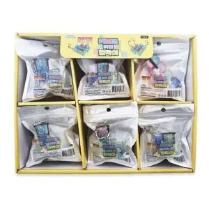 ( )플유 불빛 키보드 키링 딸깍이 1박스 12개입 테트리스 피젯토이 신기한 손 장난감