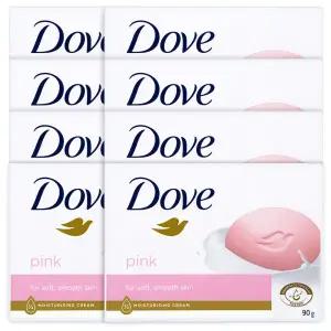 도브 핑크 뷰티바 대용량 비누 세수비누 90g 8개 총 720g
