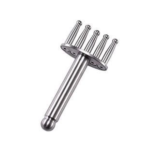 괄사 지압봉 스텐 롤러 BTR 마그네틱 싱글 자석 안마 녹색 마사지 지압 마사지기 스틱