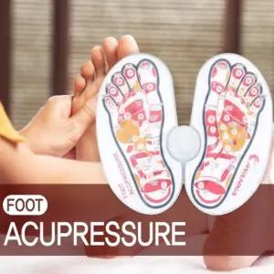 발바닥모양 발 지압판 미끄럼패드 발마사지 패드