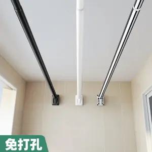 빨래봉 무타공 베란다건조대 압축봉 이불 빨래걸이 원룸 커튼봉