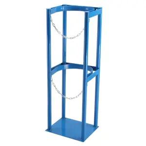 가스통 거치대 질소 안전용품 보관함 고정 스탠드형