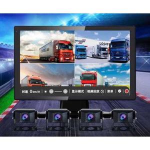 화물차 후방카메라 스크린 어라운드뷰 4채널 감지 버스 HD 세트 24V 무선 풀세트