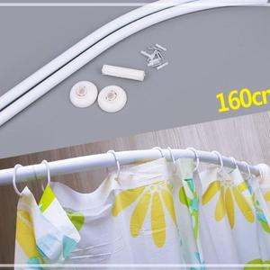 [2개구성] 160cm 샤워봉 곡선 커브형 샤워 샤워부스봉 목욕 커튼봉 IPW3A8946