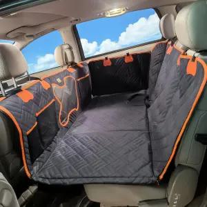 디이우그스 개 카시트 커버 뒷자리 방수 펫 해먹 단단한 바닥의 튼튼한 400파운드 익스텐더 개용 프로텍터