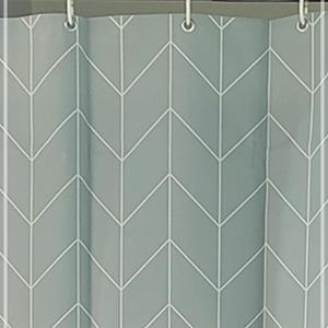 [2개구성] 샤워실커튼 가림막 샤워커텐 150x180 그레이 커튼 욕실커튼 샤워파티션 방수 비닐 LWCFD441