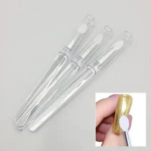 [셀러허브]네일샵 도구 파우더 밀기 실리콘 팁 브러쉬 스틱 2p (S33640765)