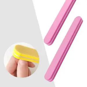 [셀러허브]타원형 스펀지 네일 파일 손톱정리 버퍼 네일샵 용품 (S41104270)