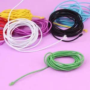 BS 둥근 칼라 고무줄 3M 머리끈 칼라고무줄 컬러고무줄