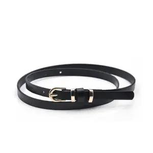 심플한 KHI540L2 버클벨트 슬림 허리띠 원피스 포인트 얇은벨트