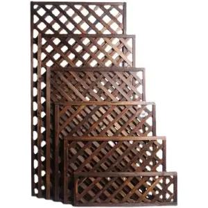 테라스 울타리 난간대 가림막 철제 휀스 나무 파티션 펜스