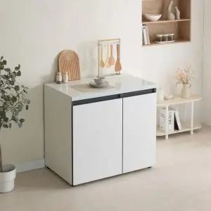 BS FB109 인조대리석 광폭 도어 렌지대 1color 밥솥선반 하부장 렌지대수납장 도어수납장