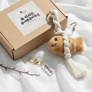 붕어빵 액막이 인형 키링 명태 북어 부적 백참 행운 연말 집들이 신년 선물 자동차 명