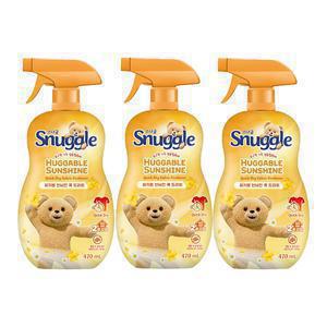 스너글 섬유탈취제 허거블 선샤인 퀵 드라이 470ml, 3개