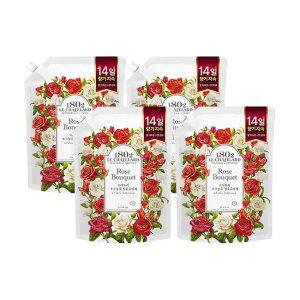 르샤트라 로즈부케 섬유유연제 1.6L, 4개