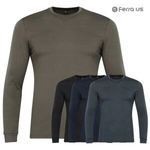 페라어스 남성 약기모 라운드 이너 긴팔셔츠 OCTW3BF5014
