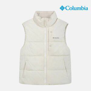 여성 패딩 베스트_라이트베이지 (C64-YLD332)