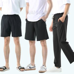 M~4XL 아이스 쿨 4부 5부 반바지 일자긴바지 빅사이즈 시원한 냉감 여름팬츠 슬렉스