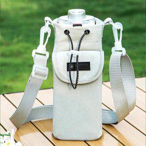 나일론 방수 텀블러 가방 스트랩 등산 물병 파우치 크로스백 물통 주머니