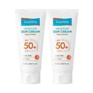 바세린 모이스처 선크림 150ml, 2개