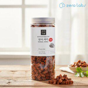 제로랩스 웰니스 고기가득 연어 져키 1000g 강아지간식 피부 모질 관절근육 면역력 올