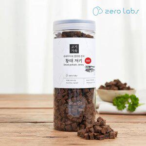 제로랩스 웰니스 고기가득 황태 져키 1000g 강아지간식 피부 모질 관절근육 면역력 올