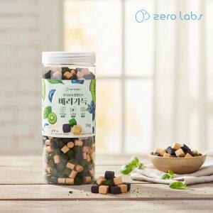 제로랩스 웰니스 베리가득 져키 키위+블루베리+요거트 1000g 강아지간식 비타민 항산화