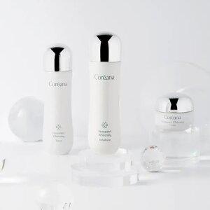 코리아나 발효 화이트닝 3종 세트(토너 150ml + 에멀전 150ml + 크림 50ml)