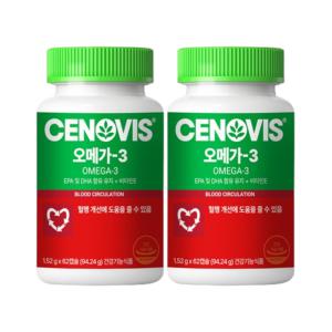 세노비스 오메가-3 (62캡슐/31일분), 2개