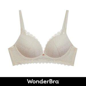 [Wonderbra] 원더브라 로맨틱 레이스 노와이어 브라 라이트크림 WBWBR6M01T