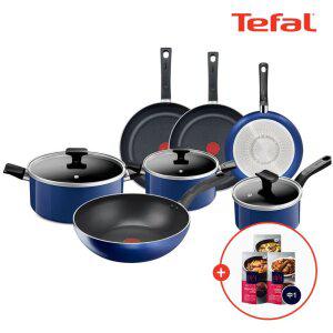 테팔 인덕션 세이버리 7종(팬22+24+28+웍28+냄비3종)(+더미식 요리양념)