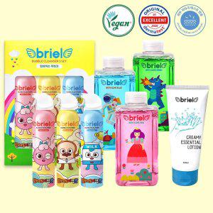 브레드 버블 200ml 3종+바스슬라임 480ml 1종+크리미로션 160ml