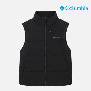 여성 패딩 베스트_블랙 (C64-YLD332)