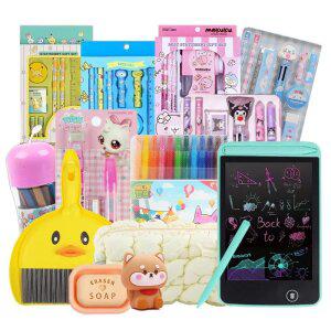 신학기준비물 & 입학선물 문구세트 모음전/미니쓰레받이 연필 지우개 공책