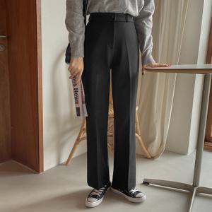 [시크릿라벨] 밴딩와이드일자핏기모슬랙스