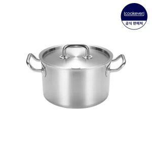쿡에버 프로 프리미엄 인덕션 통5중 스텐 양수 냄비 20cm