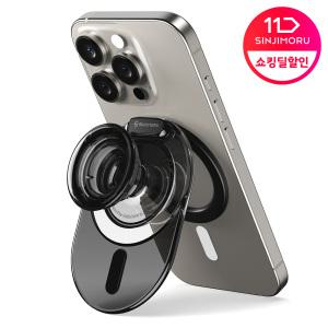 맥세이프 M 티피톡 스탠드 그립 톡 홀더 아이폰 갤럭시 호환 투명 마그네틱 맥세이프