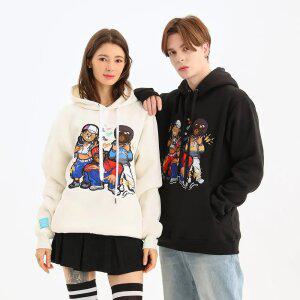 F1188 무니크영 크루 인 힙합 후드 티셔츠