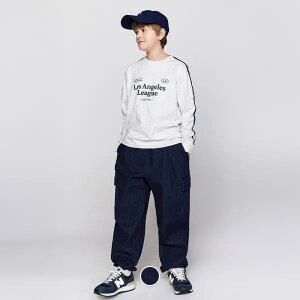 [지오다노주니어] 03116512 릴렉스 카고 조거 데님 팬츠