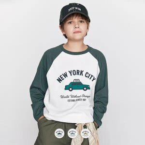 [지오다노주니어] 03096504 코튼 저지 나그랑 긴팔티